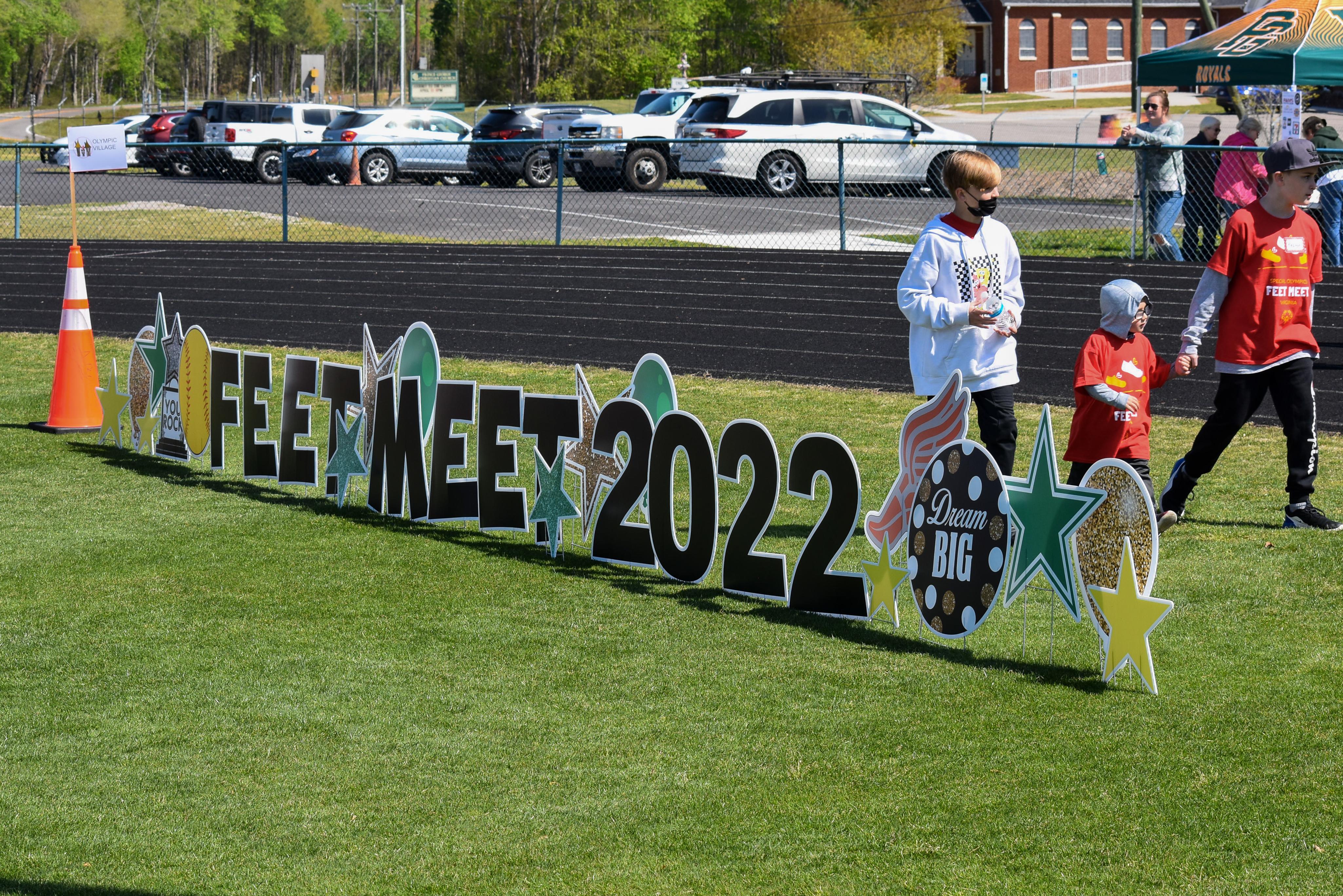 Scenes from the 2022 Feet Meet at Prince George High School Athletic Field